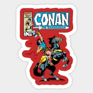 Conan The barbarian Cover Sticker